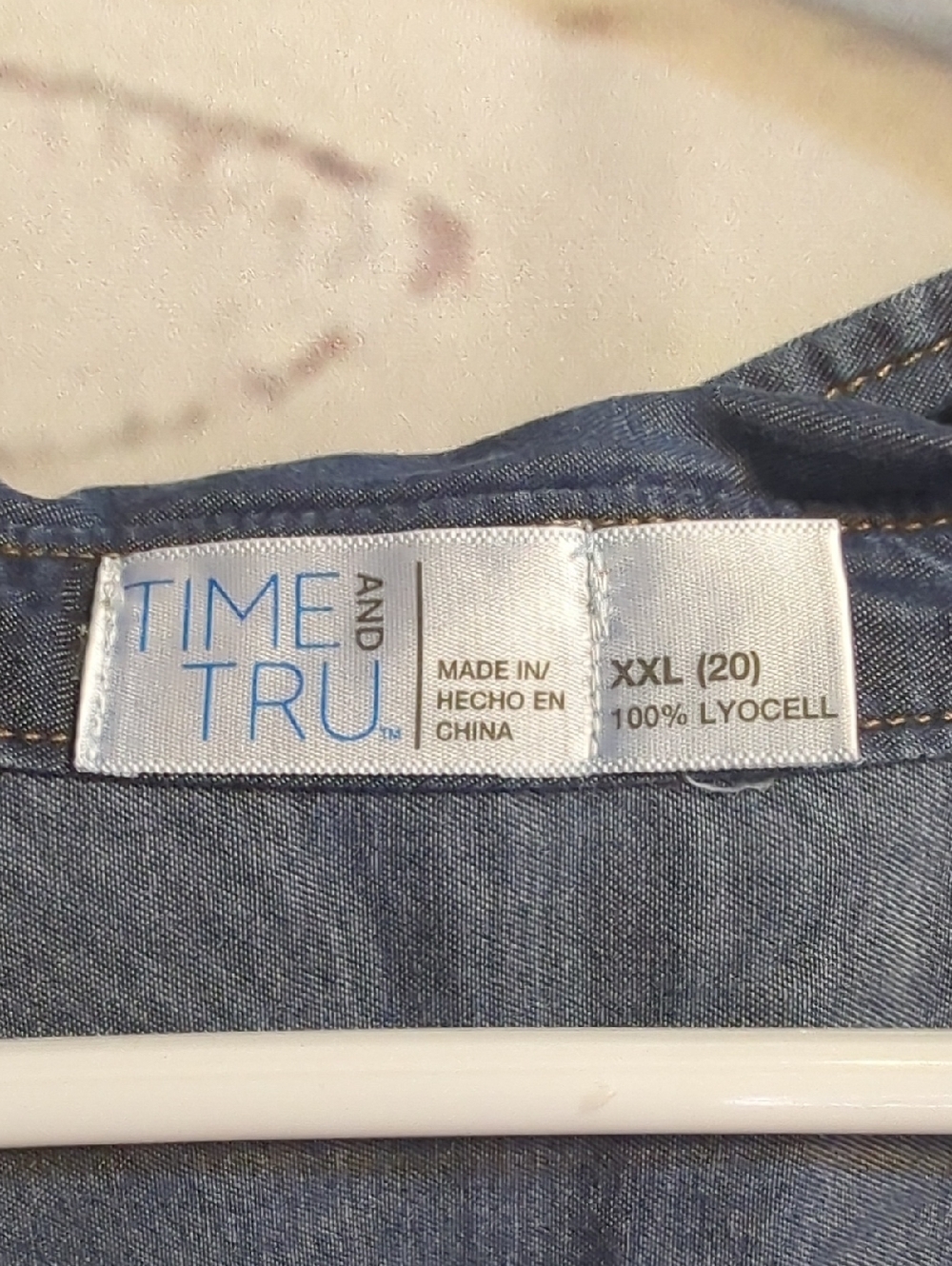 Time and Tru Denim Dress - Picture 2 of 7